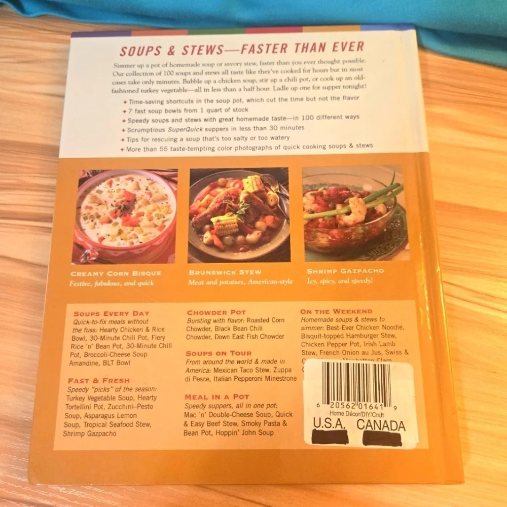 Cookbook Savory Soups and Stews 100 Great Recipes Royale Publishing 2004